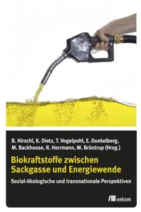 Biokraftstoffe zwischen Sackgasse und Energiewende_cover