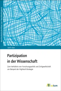 Partizipation in der Wissenschaft_cover