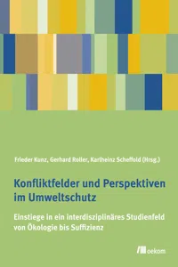 Konfliktfelder und Perspektiven im Umweltschutz_cover