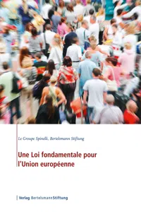 Une Loi fondamentale pour l'Union européenne_cover