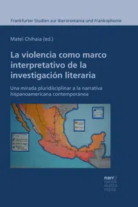 La violencia como marco interpretativo de la investigación literaria_cover