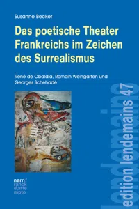 Das poetische Theater Frankreichs im Zeichen des Surrealismus_cover