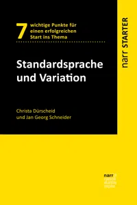 Standardsprache und Variation_cover