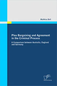 Plea Bargaining and Agreement in the Criminal Process_cover