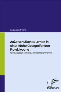 Außerschulisches Lernen in einer fächerübergreifenden Projektwoche_cover