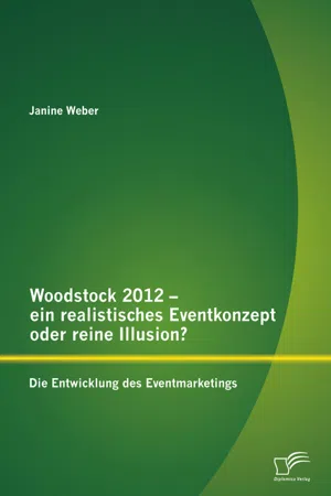 Woodstock 2012 - ein realistisches Eventkonzept oder reine Illusion?: Die Entwicklung des Eventmarketings