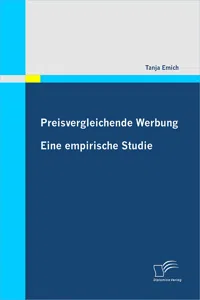 Preisvergleichende Werbung: Eine empirische Studie_cover