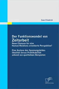 Der Funktionswandel von Zeitarbeit - neue Chancen für eine Human-Relations orientierte Perspektive?_cover