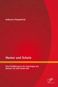 Humor und Schule: Eine Einführung in die Soziologie des Humors für den Unterricht_cover