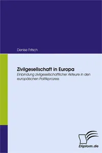 Zivilgesellschaft in Europa_cover