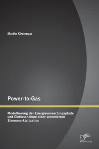 Power-to-Gas: Modellierung der Energieverwertungspfade und Einflussnahme einer veränderten Strommarktsituation_cover