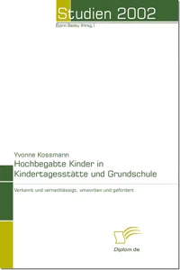 Hochbegabte Kinder in Kindertagesstätte und Grundschule_cover