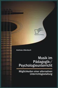 Musik im Pädagogik-/Psychologieunterricht_cover