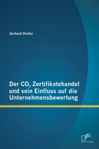 Der CO2 Zertifikatehandel und sein Einfluss auf die Unternehmensbewertung_cover