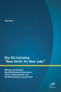 Die EU-Initiative “New Skills for New Jobs”: Welche beruflichen Qualifikationserfordernisse sind in Deutschland und Großbritannien zu erwarten?_cover