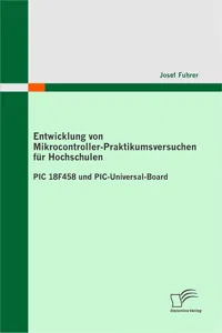 Entwicklung von Mikrocontroller-Praktikumsversuchen für Hochschulen_cover