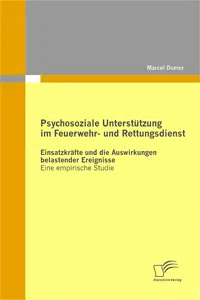 Psychosoziale Unterstützung im Feuerwehr- und Rettungsdienst_cover