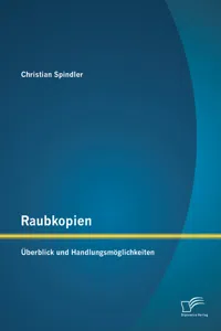 Raubkopien: Überblick und Handlungsmöglichkeiten_cover