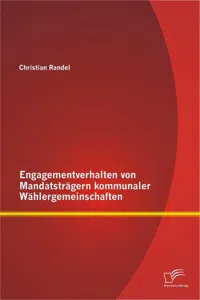 Engagementverhalten von Mandatsträgern kommunaler Wählergemeinschaften_cover