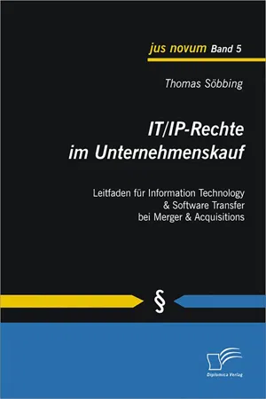 IT/IP-Rechte im Unternehmenskauf: Leitfaden für Information Technology & Software Transfer bei Merger & Acquisitions