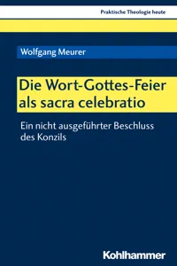 Die Wort-Gottes-Feier als sacra celebratio_cover