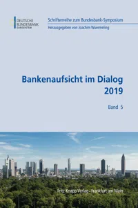 Bankenaufsicht im Dialog 2019_cover