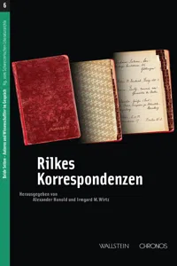 Rilkes Korrespondenzen_cover