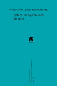 System und Systemkritik um 1800_cover