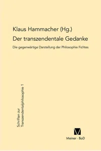 Der transzendentale Gedanke_cover