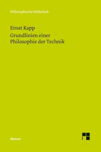 Grundlinien einer Philosophie der Technik_cover