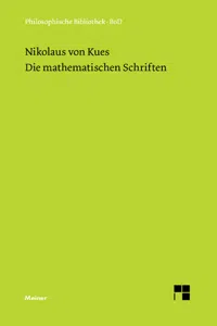 Die mathematischen Schriften_cover