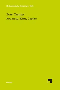 Rousseau, Kant, Goethe_cover