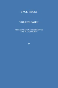 Vorlesungen über die Geschichte der Philosophie. Teil 4_cover