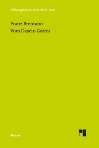 Vom Dasein Gottes_cover