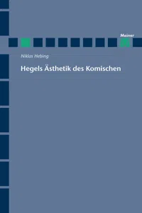 Hegels Ästhetik des Komischen_cover