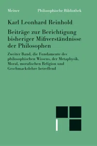 Beiträge zur Berichtigung bisheriger Mißverständnisse der Philosophen_cover