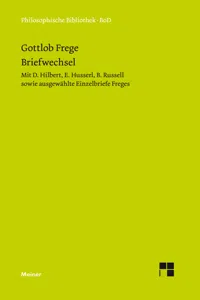 Gottlob Freges Briefwechsel_cover