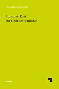 Der Streit der Fakultäten_cover