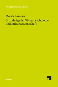 Grundzüge der Völkerpsychologie und Kulturwissenschaft_cover