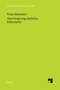 Vom Ursprung sittlicher Erkenntnis_cover