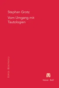 Vom Umgang mit Tautologien_cover