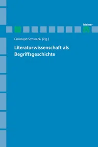 Literaturwissenschaft als Begriffsgeschichte_cover