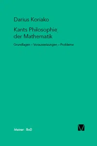 Kants Philosophie der Mathematik_cover