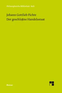 Der geschlossne Handelsstaat_cover