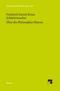 Über die Philosophie Platons_cover