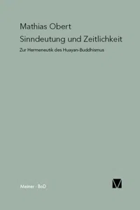 Sinndeutung und Zeitlichkeit_cover