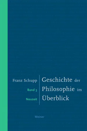 Geschichte der Philosophie im Überblick. Band 3. Neuzeit