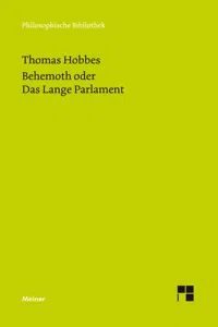 Behemoth oder Das Lange Parlament_cover