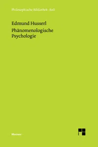 Phänomenologische Psychologie_cover