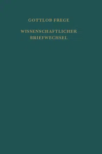 Nachgelassene Schriften und Wissenschaftlicher Briefwechsel. Zweiter Band_cover